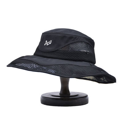 Capa de buceo de alta calidad con bordado impreso con sombrero de pesca de borde grande