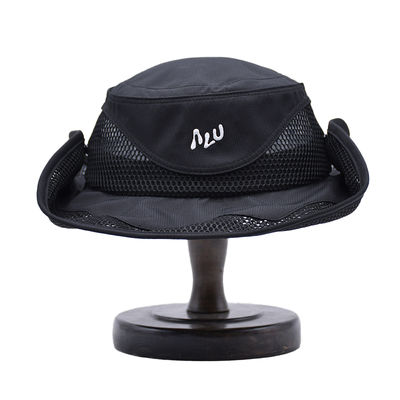 Capa de buceo de alta calidad con bordado impreso con sombrero de pesca de borde grande