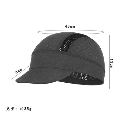 Gorra de ciclismo personalizada de secado rápido, transpirable, que absorbe la humedad, gorra deportiva, gorro absorbente y transpirable debajo de los cascos, delgada