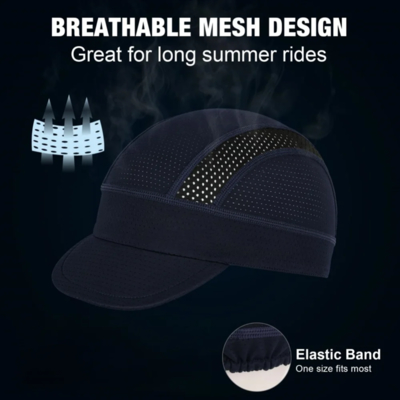 Gorra de ciclismo personalizada de secado rápido, transpirable, que absorbe la humedad, gorra deportiva, gorro absorbente y transpirable debajo de los cascos, delgada