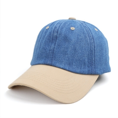 Gorra de béisbol negra lavada con ácido, personalizada con logotipo, de algodón vintage, estilo papá, ajustable, deportiva, de mezclilla