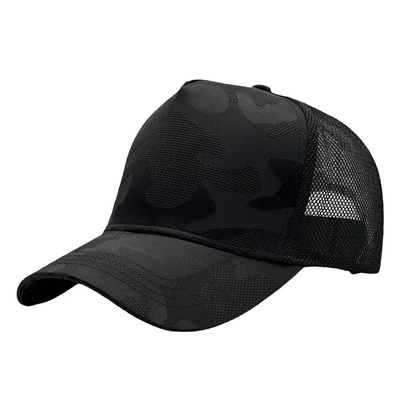 Sombrero de béisbol simple de gran tamaño para hombres Mujeres Diseño personalizado Sombrero de malla de camión para cabeza grande grande Moderno para escena casual deportiva