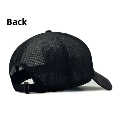 Sombrero de béisbol simple de gran tamaño para hombres Mujeres Diseño personalizado Sombrero de malla de camión para cabeza grande grande Moderno para escena casual deportiva