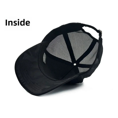Sombrero de béisbol simple de gran tamaño para hombres Mujeres Diseño personalizado Sombrero de malla de camión para cabeza grande grande Moderno para escena casual deportiva