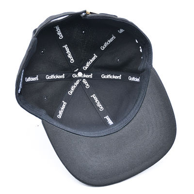 Gorra Snapback Deportiva Hip Hop con Visera Plana y Logotipo de Bordado Personalizado para Hombre