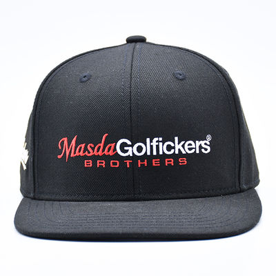 Gorra Snapback Deportiva Hip Hop con Visera Plana y Logotipo de Bordado Personalizado para Hombre