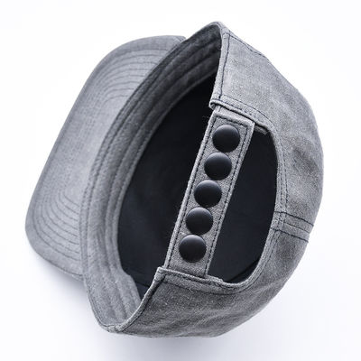 Gorra Snapback Personalizada de 7 Paneles Bordada Estructurada Gorras de ala plana Snap Back Hat