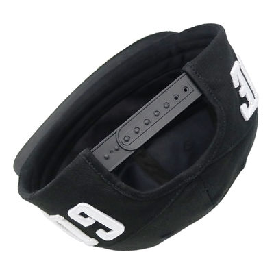 Sombrero de 6 paneles de alta calidad con borde plano Sombrero Snapback de Hip Hop Sombrero de 3D bordado