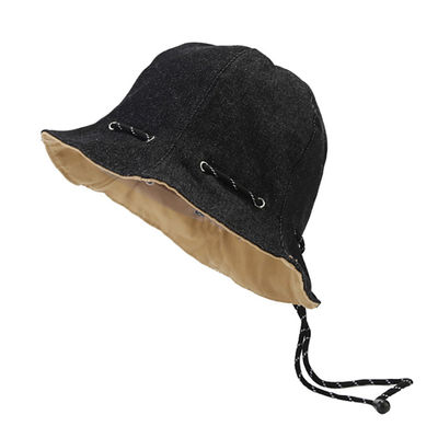 Sombreros de pescador de venta caliente, mayorista, ropa de primavera y verano, con bolsas de algodón, unisex, para adultos, sombreros de balde reversibles.