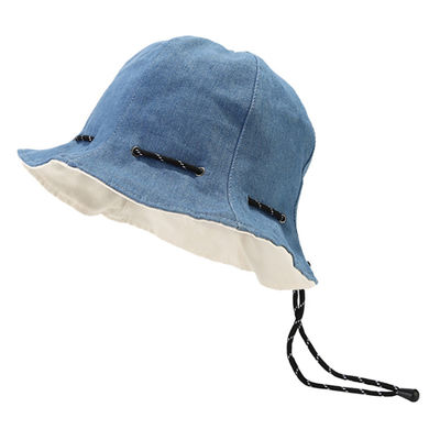 Sombreros de pescador de venta caliente, mayorista, ropa de primavera y verano, con bolsas de algodón, unisex, para adultos, sombreros de balde reversibles.