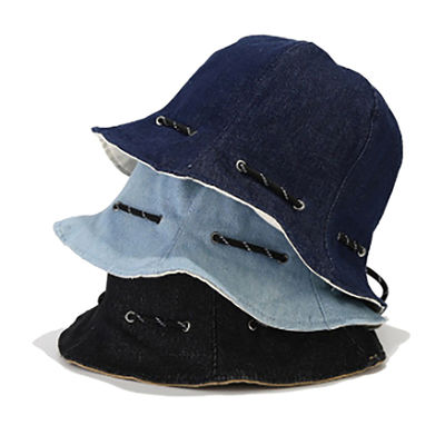 Sombreros de pescador de venta caliente, mayorista, ropa de primavera y verano, con bolsas de algodón, unisex, para adultos, sombreros de balde reversibles.