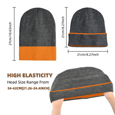 Blank Pattern Beanie Adult Hat Circunscripción Diseño versátil y cómodo Perfecto para bordados y marcas personalizadas