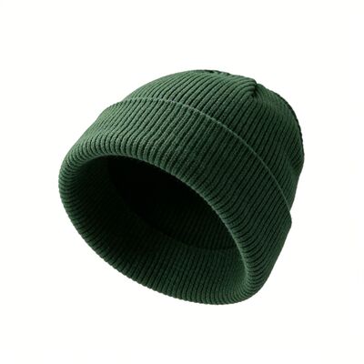 Sombrero de boné de punto con circunferencia de adulto y material acrílico para el calor del invierno