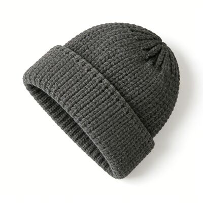 Logotipo personalizado Sombrero unisex de punto con acrílico de alta calidad para calor y estilo en invierno