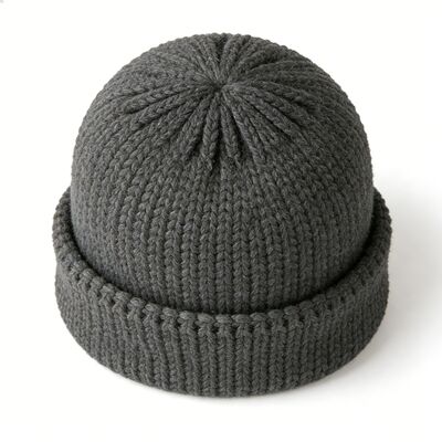 Logotipo personalizado Sombrero unisex de punto con acrílico de alta calidad para calor y estilo en invierno