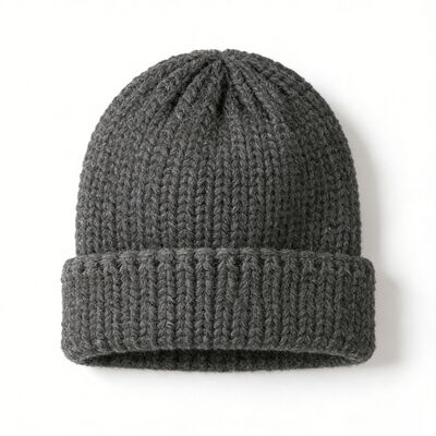 Logotipo personalizado Sombrero unisex de punto con acrílico de alta calidad para calor y estilo en invierno