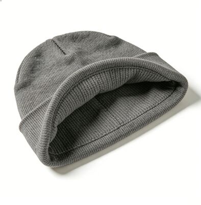 Opciones de diseño personalizado Sombrero de gorra de merino ligero y transpirable para invierno y marca corporativa