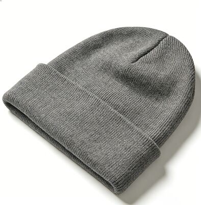Opciones de diseño personalizado Sombrero de gorra de merino ligero y transpirable para invierno y marca corporativa