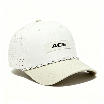 Sombrero de golf ajustable ligero y transpirable de una talla para actividades al aire libre