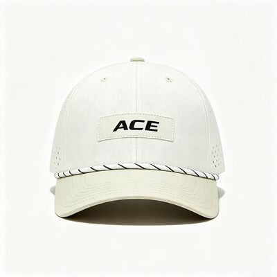 Sombrero de golf ajustable ligero y transpirable de una talla para actividades al aire libre