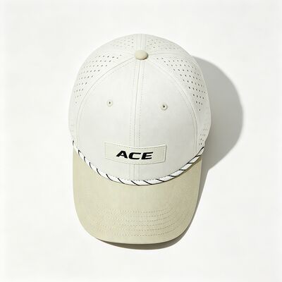 Sombrero de golf ajustable ligero y transpirable de una talla para actividades al aire libre