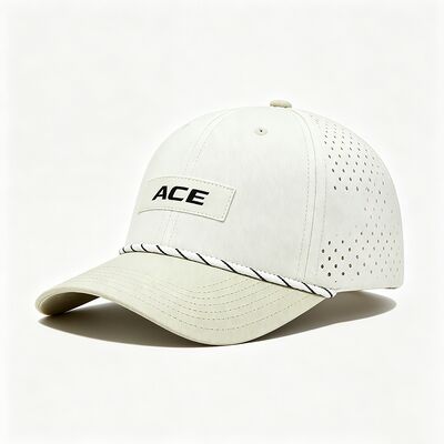 Sombrero de golf ajustable ligero y transpirable de una talla para actividades al aire libre