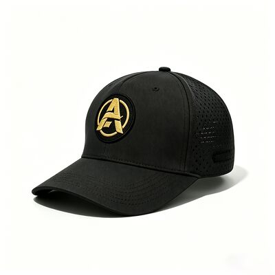 Sombrero de golf ajustable de peso ligero y transpirable con bordado plano personalizable para golf de verano