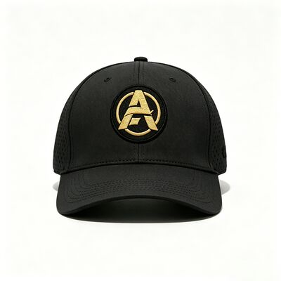 Sombrero de golf ajustable de peso ligero y transpirable con bordado plano personalizable para golf de verano