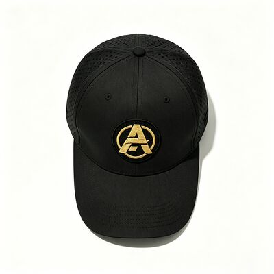 Sombrero de golf ajustable de peso ligero y transpirable con bordado plano personalizable para golf de verano