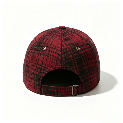Capuchón de béisbol personalizado de seis paneles de aproximadamente 100 gramos Material respirable proporciona ventilación y absorción de sudor