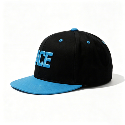 Capas snapback unisex de algodón bordado de logotipo personalizable perfecto para la distribución al por menor y las campañas de marketing