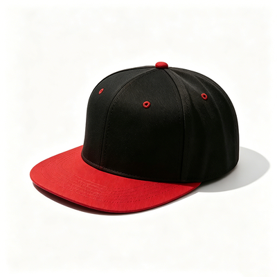 Sombreros de algodón de borde plano con logotipo personalizado con tela duradera Ideal para eventos deportivos de moda urbana y casuales