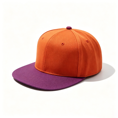 Sombreros de algodón de borde plano con logotipo personalizado con tela duradera Ideal para eventos deportivos de moda urbana y casuales