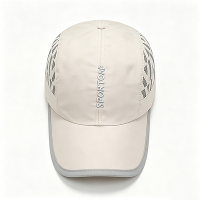 Sombrero deportivo de una talla que se ajusta a todos, ligero, transpirable, cómodo y ajustable para entrenamiento en exteriores