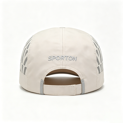 Sombrero deportivo de una talla que se ajusta a todos, ligero, transpirable, cómodo y ajustable para entrenamiento en exteriores