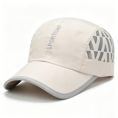 Sombrero deportivo de una talla que se ajusta a todos, ligero, transpirable, cómodo y ajustable para entrenamiento en exteriores