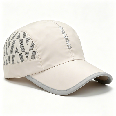Sombrero deportivo de una talla que se ajusta a todos, ligero, transpirable, cómodo y ajustable para entrenamiento en exteriores