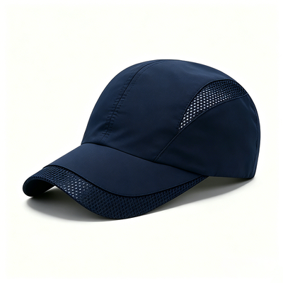 Gorra deportiva para correr con hebilla de velcro con cierre de plástico, duradera y ligera, ideal para correr, trotar y hacer ejercicio