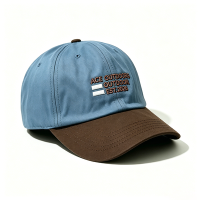Sombrero de Papá Deportivo con una hebilla de algodón 100% ajustable, una hebilla de metal y un diseño ligero y transpirable