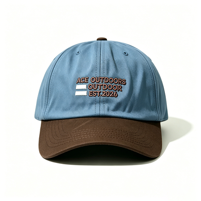 Sombrero de Papá Deportivo con una hebilla de algodón 100% ajustable, una hebilla de metal y un diseño ligero y transpirable