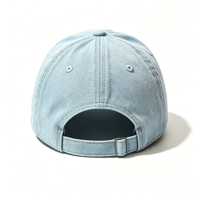 Sombrero de Papá Deportivo con Tejido de Twill 100% de algodón Reglable Cerradura de Metal Fijación y Diseño Ligero Respiratorio