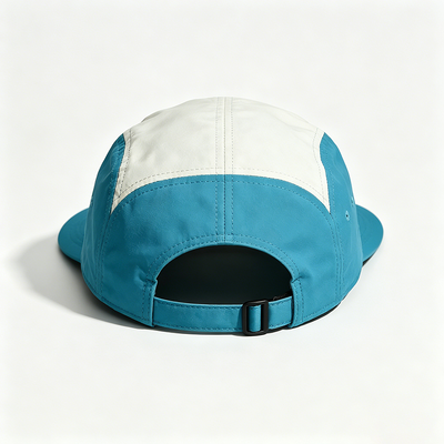 Sombrero de camper de 5 paneles con borde plano Sports Mesh Sweatband de un tamaño que se ajusta a todas las actividades al aire libre