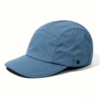 Sombrero de campamento personalizado Eyelets 5 Panel con sudor de malla deportiva y malla transpirable para actividades al aire libre