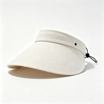 Capa de visor de sol de correa ajustable que ofrece 7,5 pulgadas de ancho y longitud de visor ideal para la protección solar durante los entrenamientos al aire libre