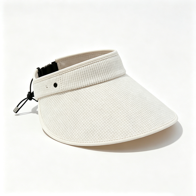 Capa de visor de sol de correa ajustable que ofrece 7,5 pulgadas de ancho y longitud de visor ideal para la protección solar durante los entrenamientos al aire libre
