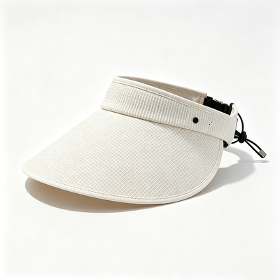 Capa de visor de sol de correa ajustable que ofrece 7,5 pulgadas de ancho y longitud de visor ideal para la protección solar durante los entrenamientos al aire libre
