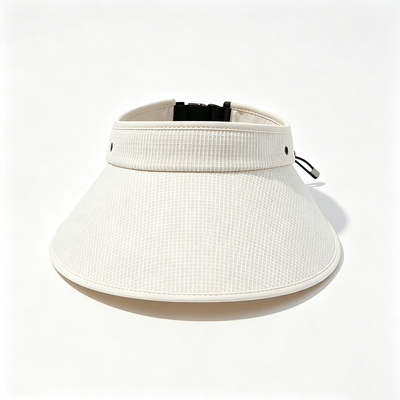 Capa de visor de sol de correa ajustable que ofrece 7,5 pulgadas de ancho y longitud de visor ideal para la protección solar durante los entrenamientos al aire libre