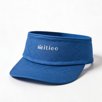 Visera con logotipo serigrafiado que proporciona excelente protección solar y uso cómodo, perfecta para eventos corporativos al aire libre