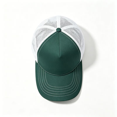 Oem Ofrecido 5 Panel Trucker Cap Durable 5 Paneles Diseño de malla de la espalda Trucker Cap Ideal para el uso casual y eventos corporativos