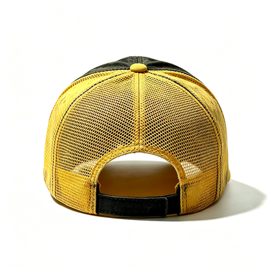 Curved Brim 5 Panel Trucker Cap Oem Offered Trucker Hat Comfortable Breathable and Adjustable for All Day Wear